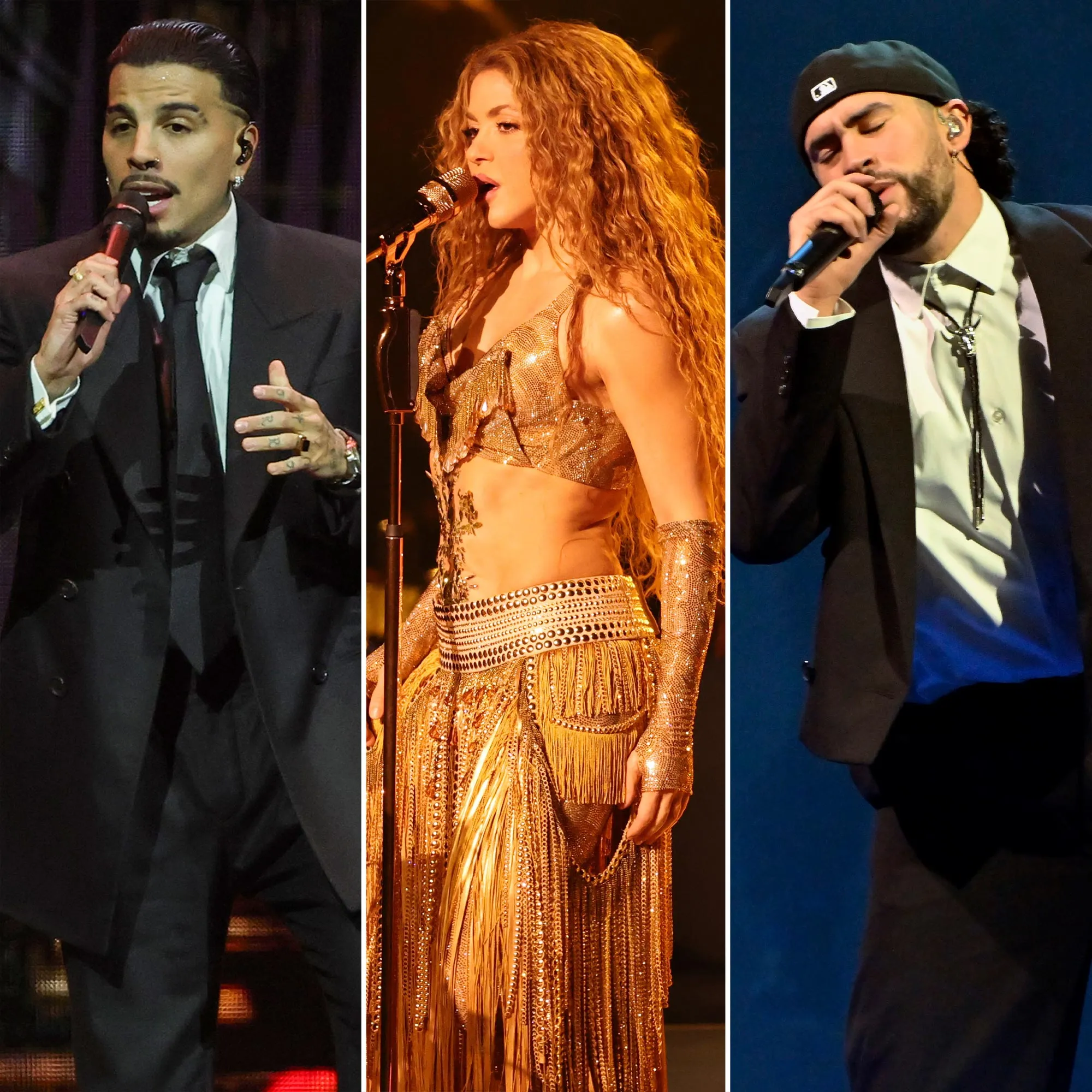 Rauw Alejandro Shakira y Bad Bunny