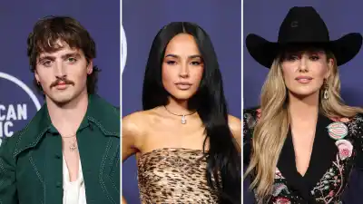 2025 American Music Awards Benson Boone Becky G Lainey Wilson