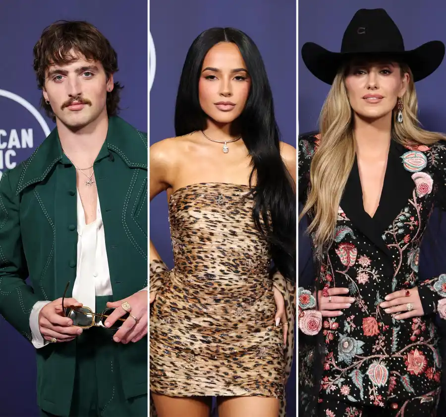 2025 American Music Awards Benson Boone Becky G Lainey Wilson