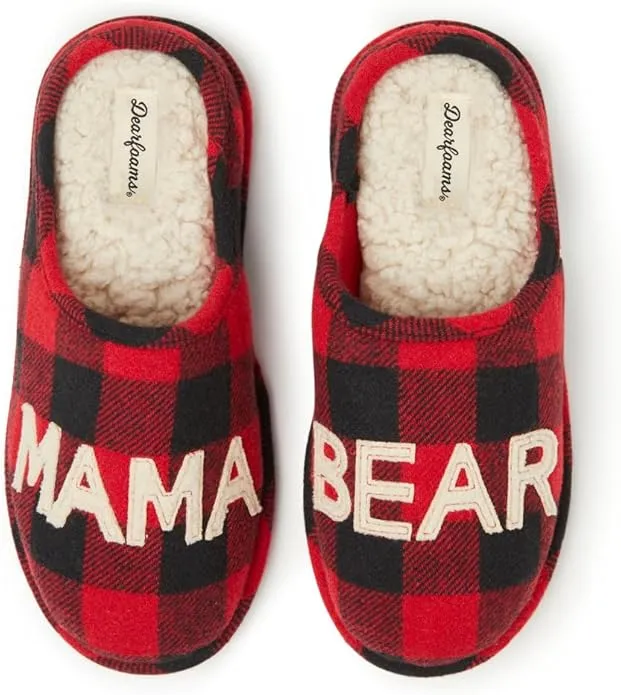 Mama Bear slippers