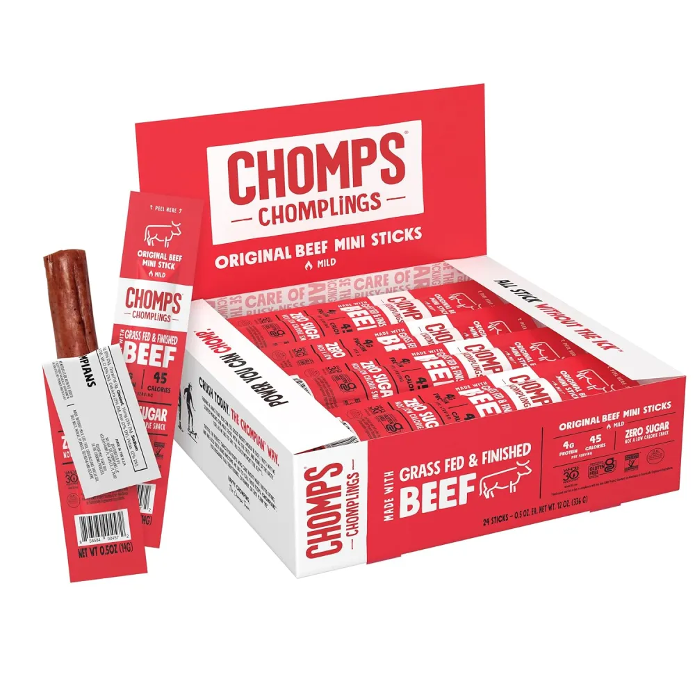 Chomps beef jerky