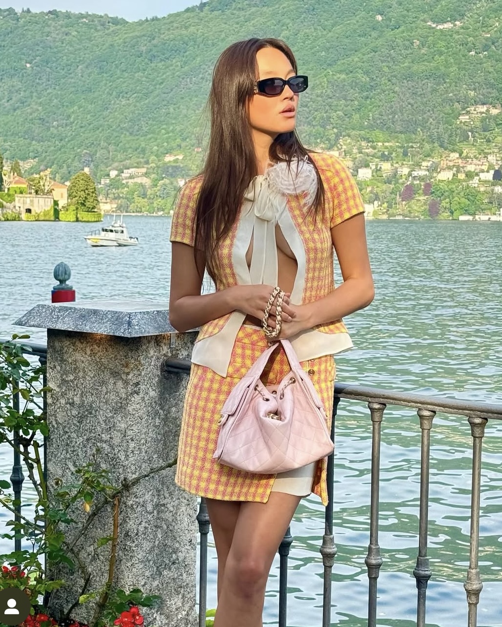 chanel 25 bag small light pink