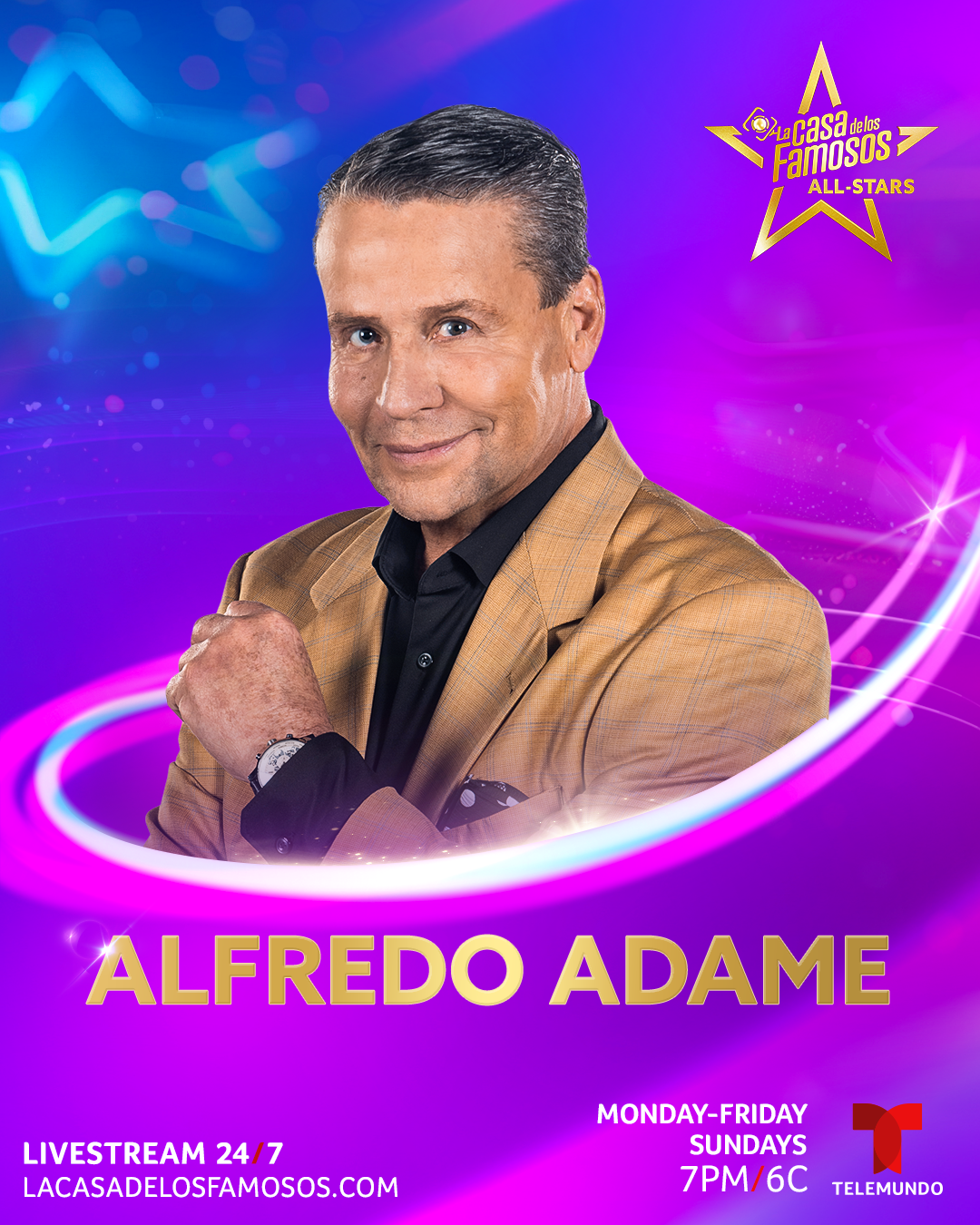 Alfredo Adame, último eliminado de 'La Casa de los Famosos All-Stars".