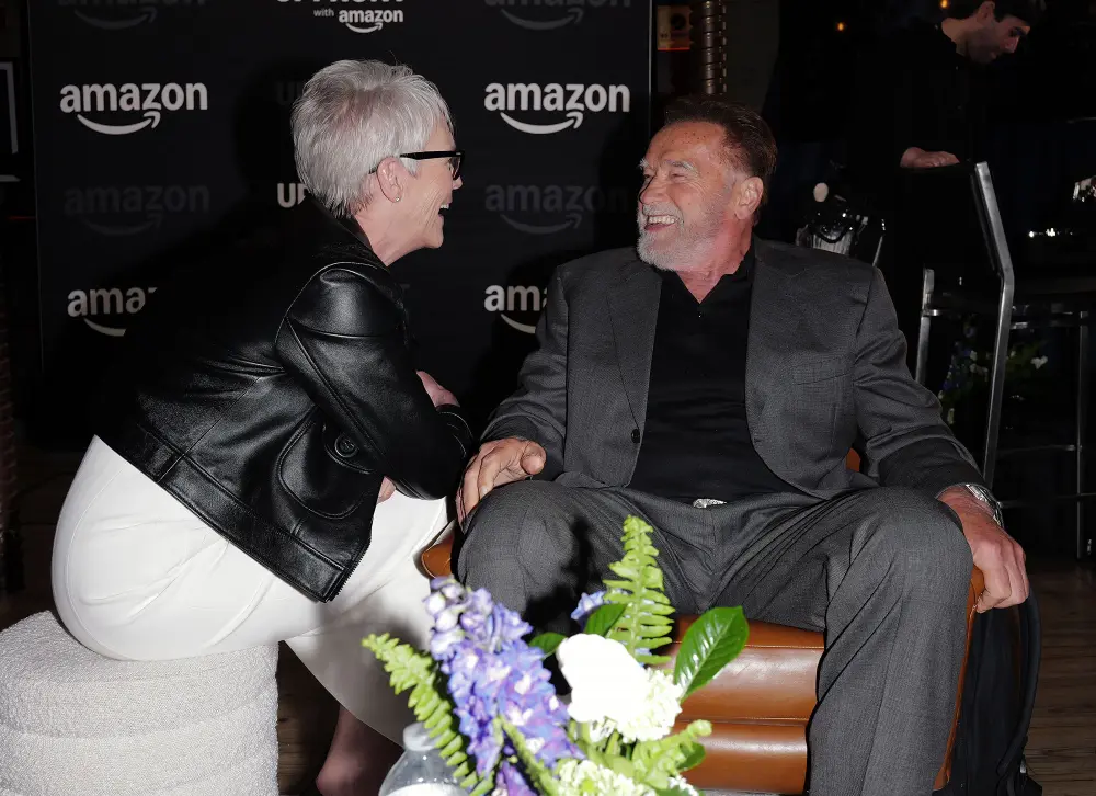 Arnold Schwarzenegger and Jamie Lee Curtis Have True Lies Reunion