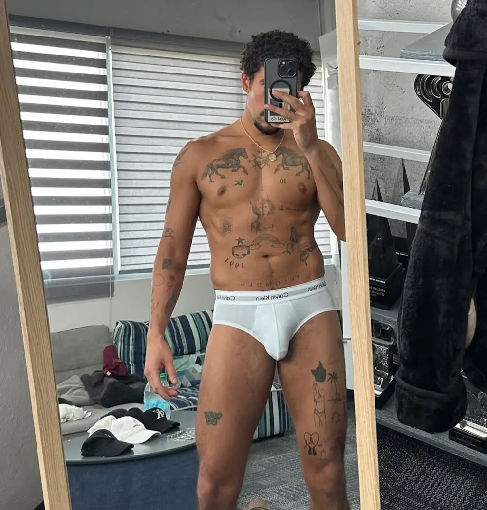 Bad Bunny Shares Thirst Trap Underwear Photo