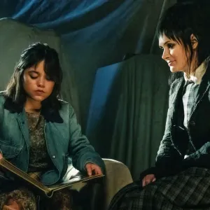 Jenna Ortega and Winona Ryder in 'Beetlejuice Beetlejuice.'