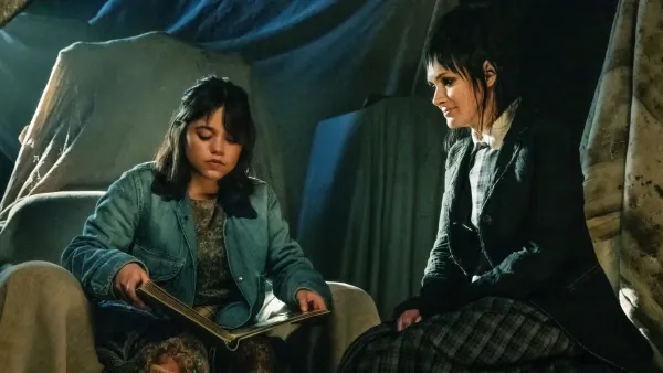 Jenna Ortega and Winona Ryder in 'Beetlejuice Beetlejuice.'