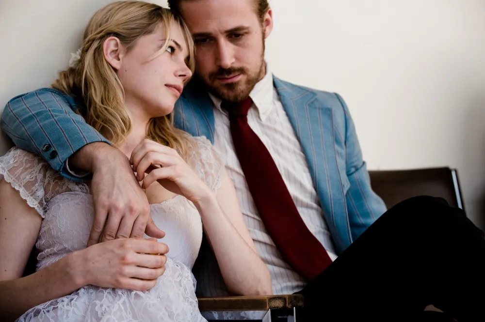 BLUE VALENTINE, from left: Michelle Williams, Ryan Gosling, 2010. ph: Davi Russo/&copy;The Weinstein Comp