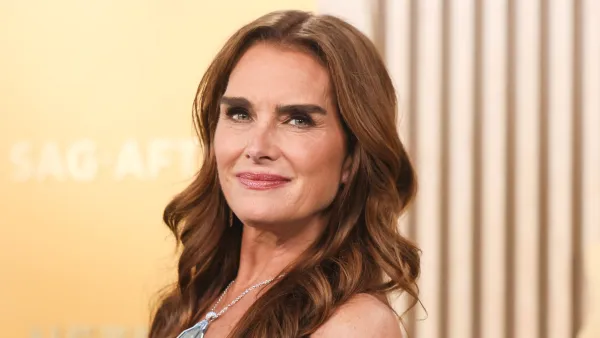 LOS ANGELES, CALIFORNIA - FEBRUARY 23: Brooke Shields attends the 31st annual Screen Actors Guild Awards at Shrine Auditorium and Expo Hall on February 23, 2025 in Los Angeles, California. (Photo by Rodin Eckenroth/Getty Images)