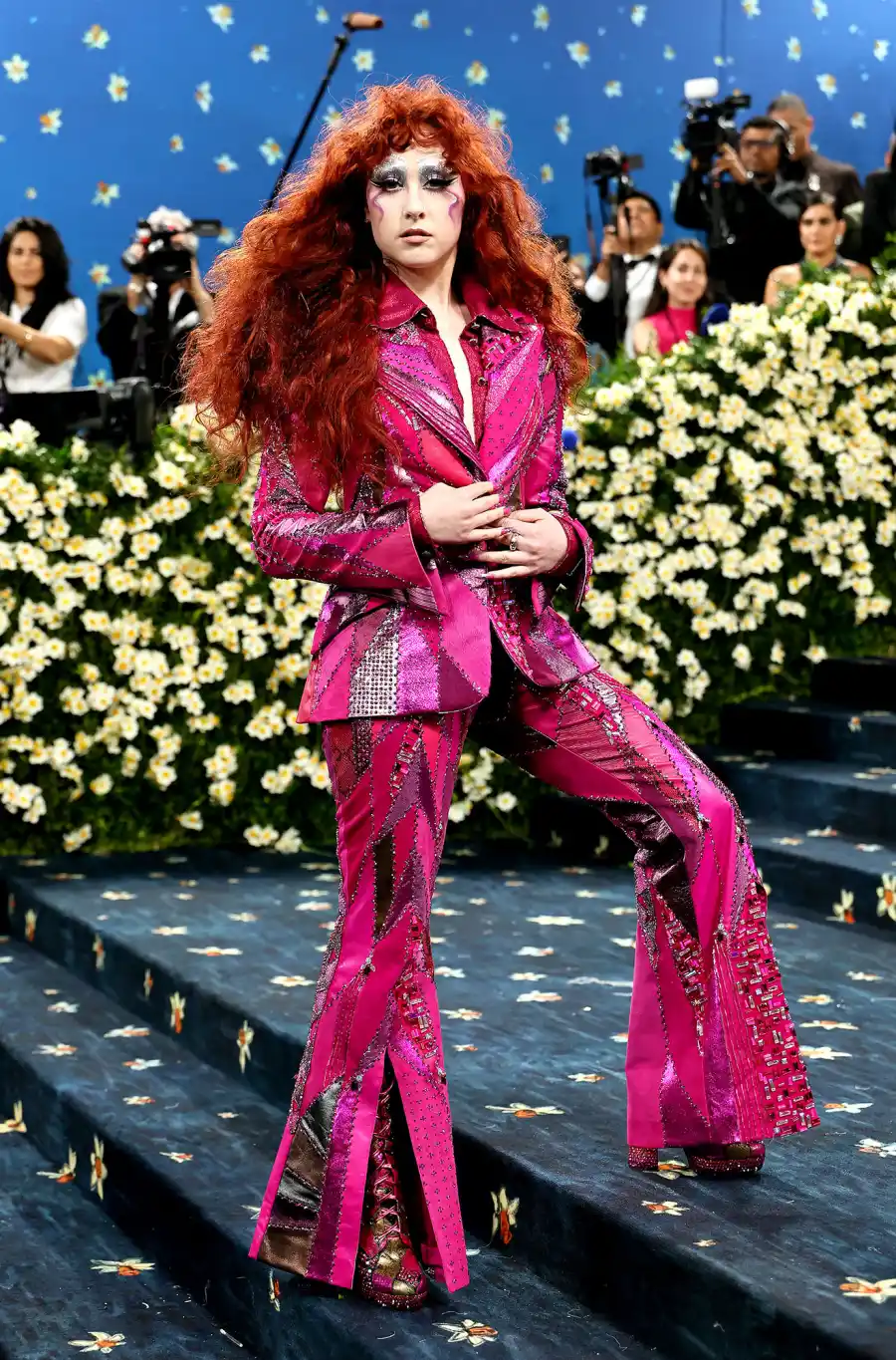 Chappell Roan Red Carpet Arrival Blue Carpet 2025 Met Gala