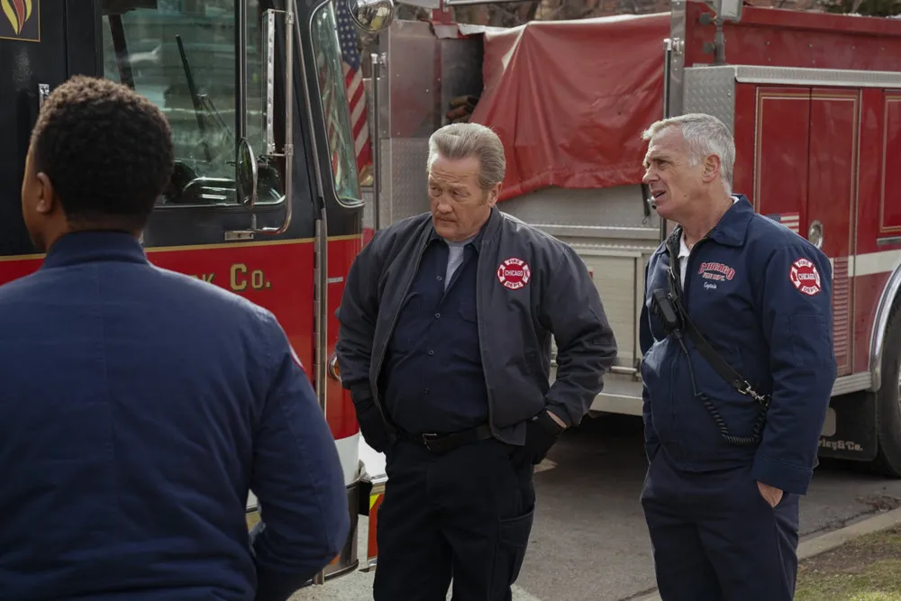 Chicago Fire Season 14 Questions Mouch and Hermann