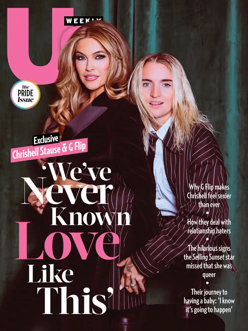 Chrishell Stause and G Flip 2523 Luxury Handbag Shopping Cover No Chip