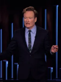 Conan O'Brien as he accepts the The Kennedy Center's Mark Twain Prize for American Humor.