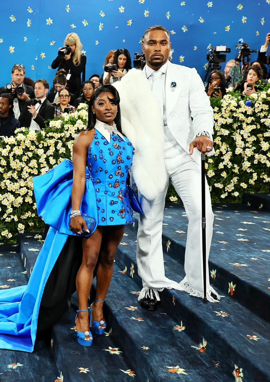 Couples Gallery 2025 Met Gala 407 Jonathan Owens and Simone Biles GettyImages 2213604888
