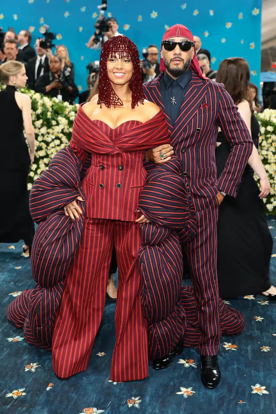 Couples Gallery 2025 Met Gala 415 Alicia Keys and Swizz Beatz GettyImages 2213611178