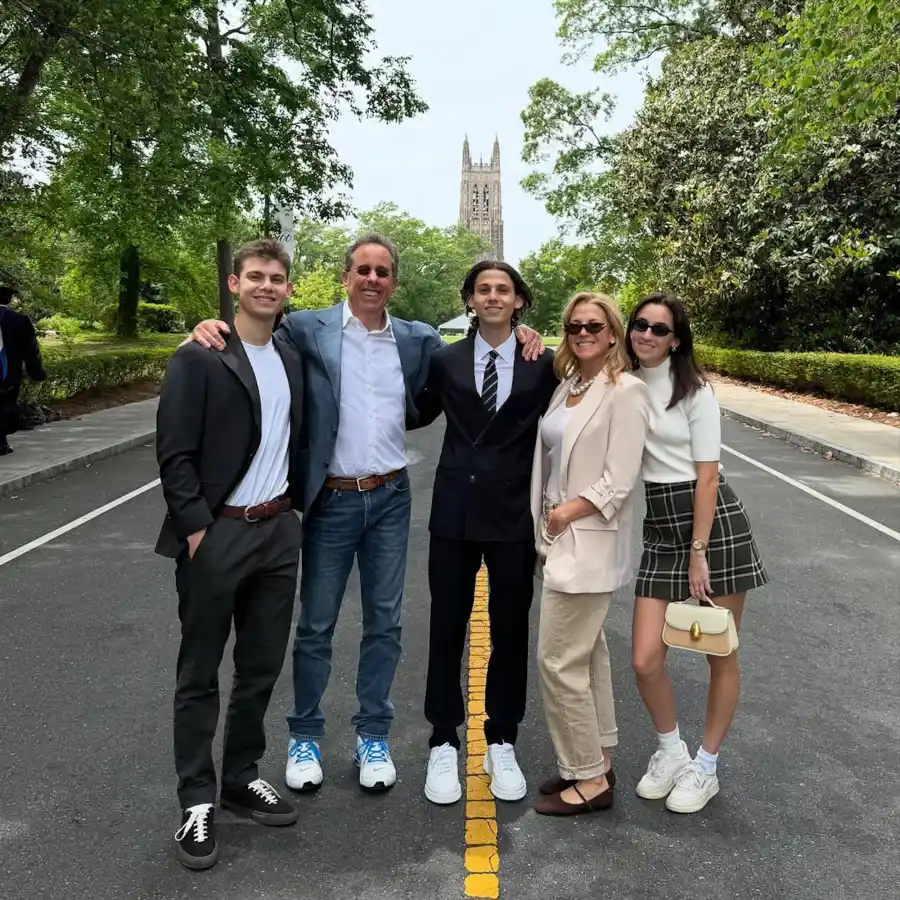 Stars Whose Kids Graduated in 2025 Jerry Seinfeld Joanna Gaines and More