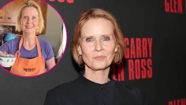 Cynthia Nixon Gives Fans Tour of Her Surprisingly Normal Kitchen Full of Vases Kale and More 569