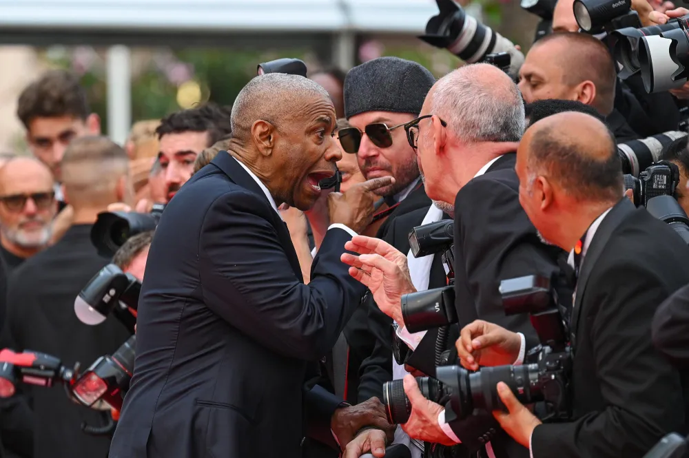 Denzel Washington attends the Highest 2 Lowest red carpet at the 78th annual Cannes Film Festival GettyImages 2215948899