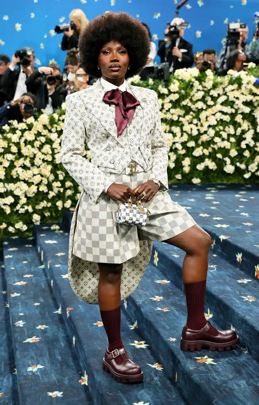 Doechii Red Carpet Arrival Blue Carpet 2025 Met Gala