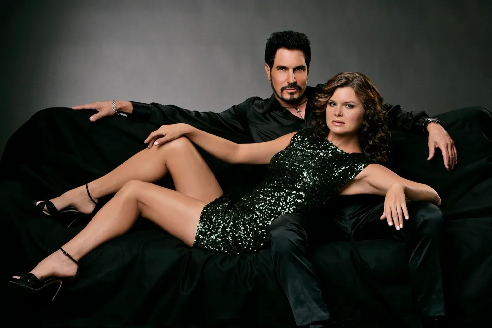 Don Diamont and Heather Tom The Bold and the Beautiful