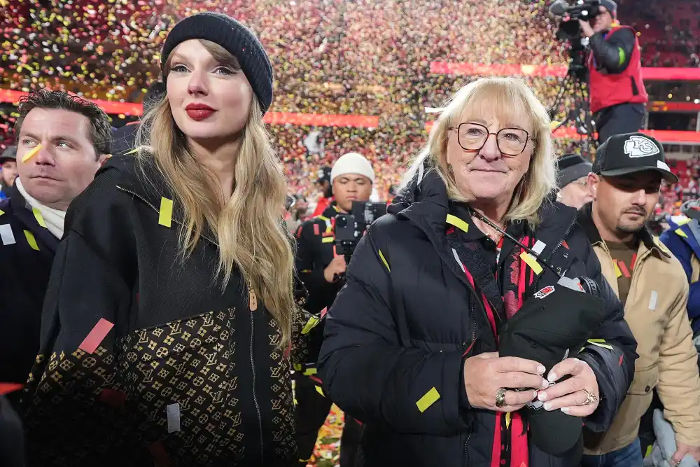 Donna Kelce Subtly Hypes Up Taylor Swift s 2014 Met Gala Look Ahead of 2025 Red Carpet Speculation 419 GettyImages 2196124551