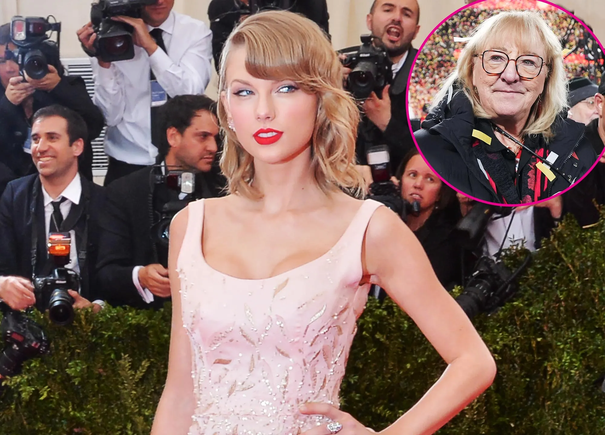 Donna Kelce Subtly Hypes Up Taylor Swift s 2014 Met Gala Look Ahead of 2025 Red Carpet Speculation 421 GettyImages 457631154
