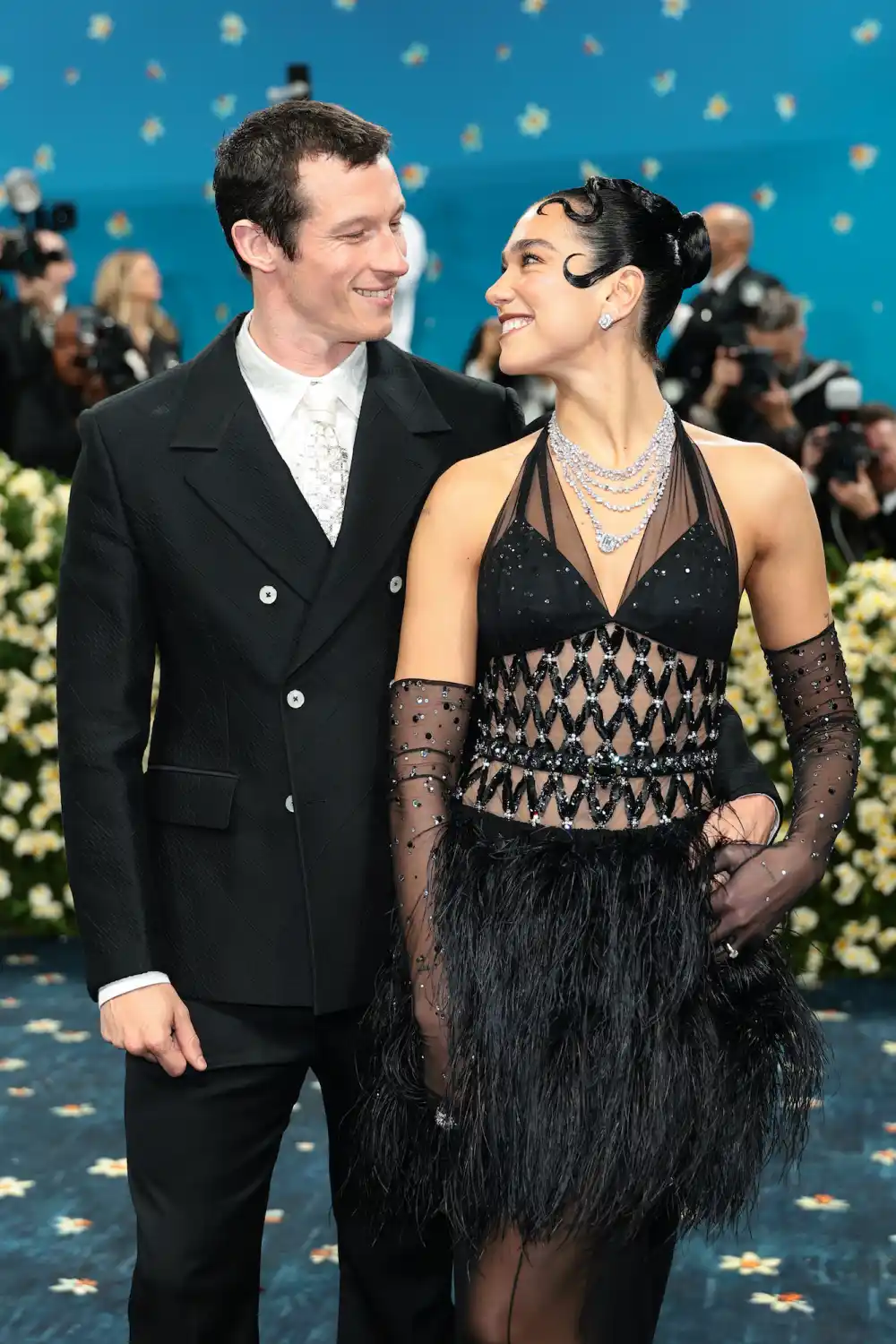 Dua Lipa and Callum Turner Met Getty Images 2213608044