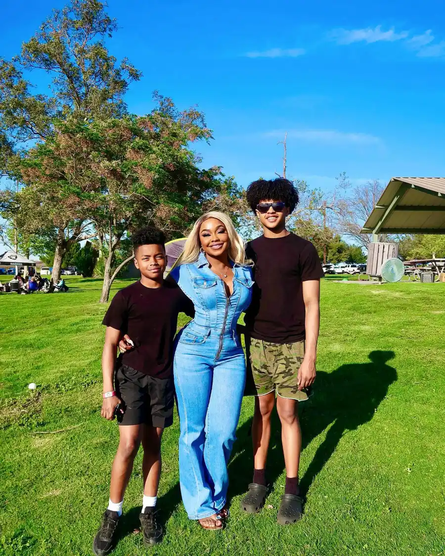 EXCLUSIVE Real Housewives Kids Celebrate Mother s Day Weekend With Heartfelt Letters to Their Mom 489 RHOA s Phaedra Parks and Ayden and Dylan