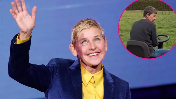 Ellen DeGeneres Ditches Her Blonde Hair for Darker Color After Moving to England 465