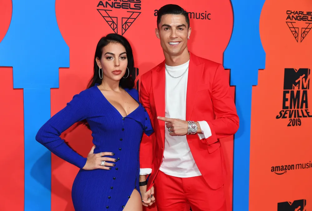 Georgina Rodr&iacute;guez y Cristiano Ronaldo.