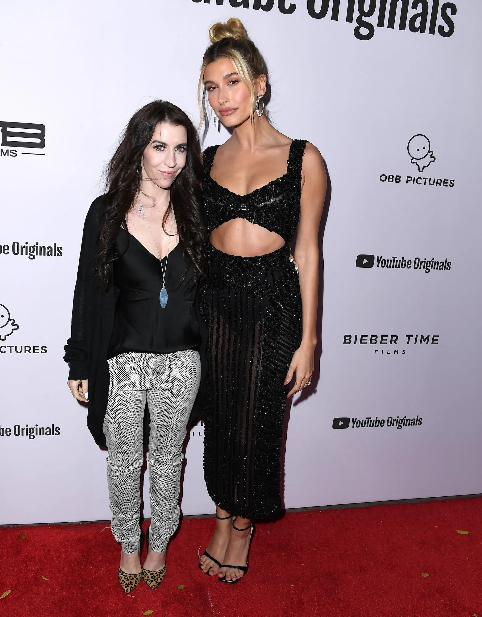 Pattie Mallette and Hailey Bieber