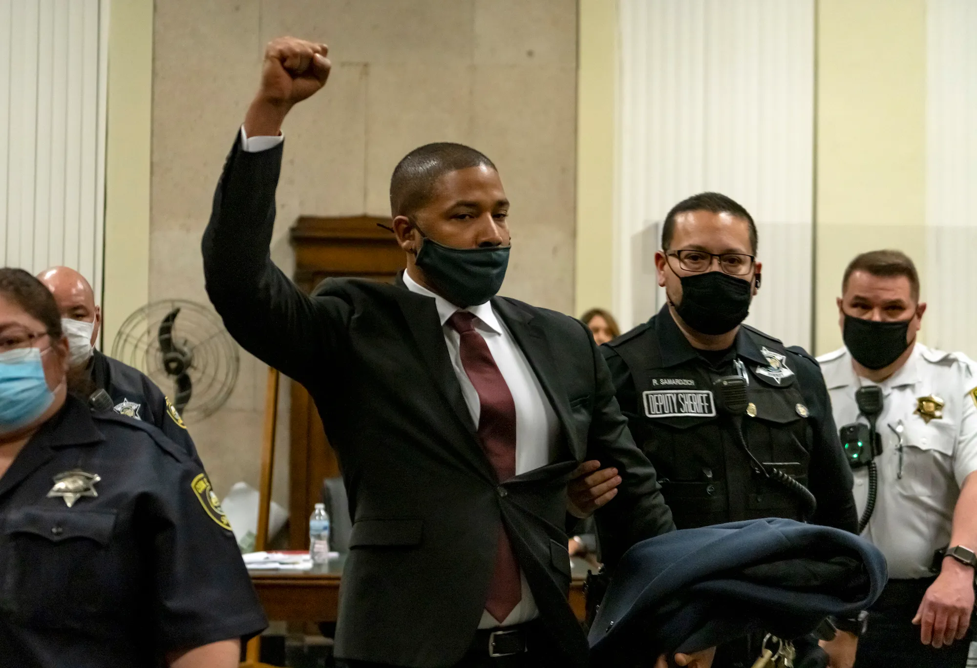 GettyImages-1239088823 jussie smollett settles civil lawsuit denies wrongdoing