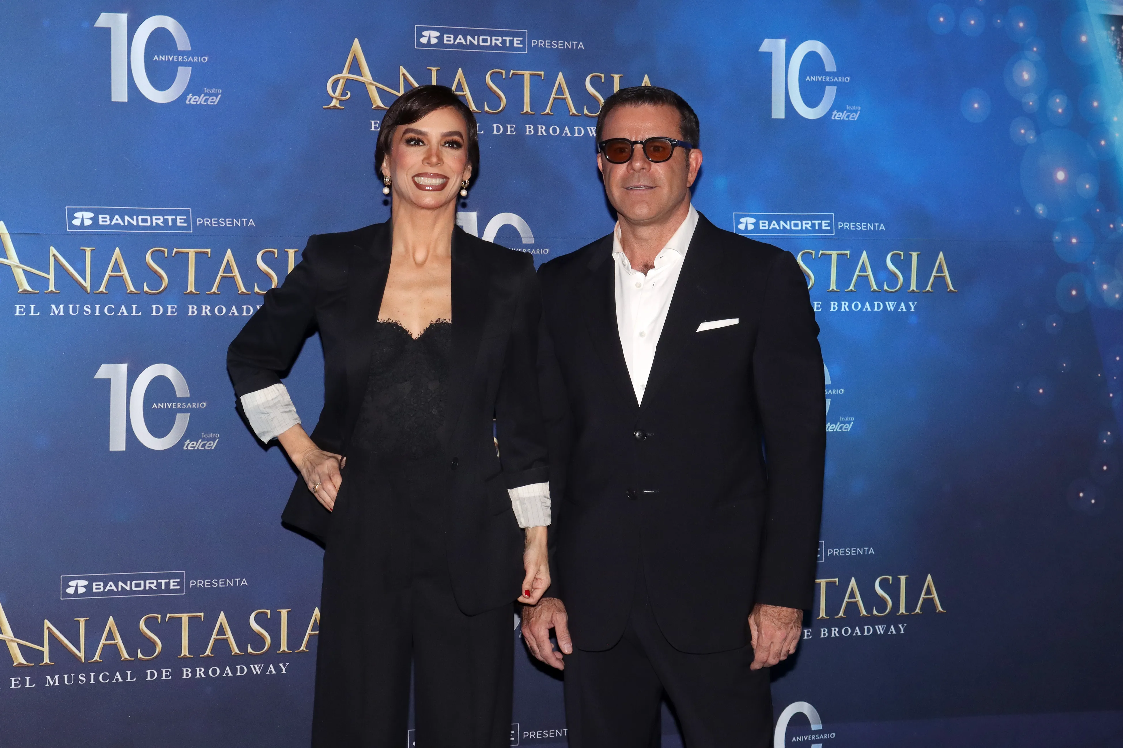 Biby Gaytán y Eduardo Capetillo.