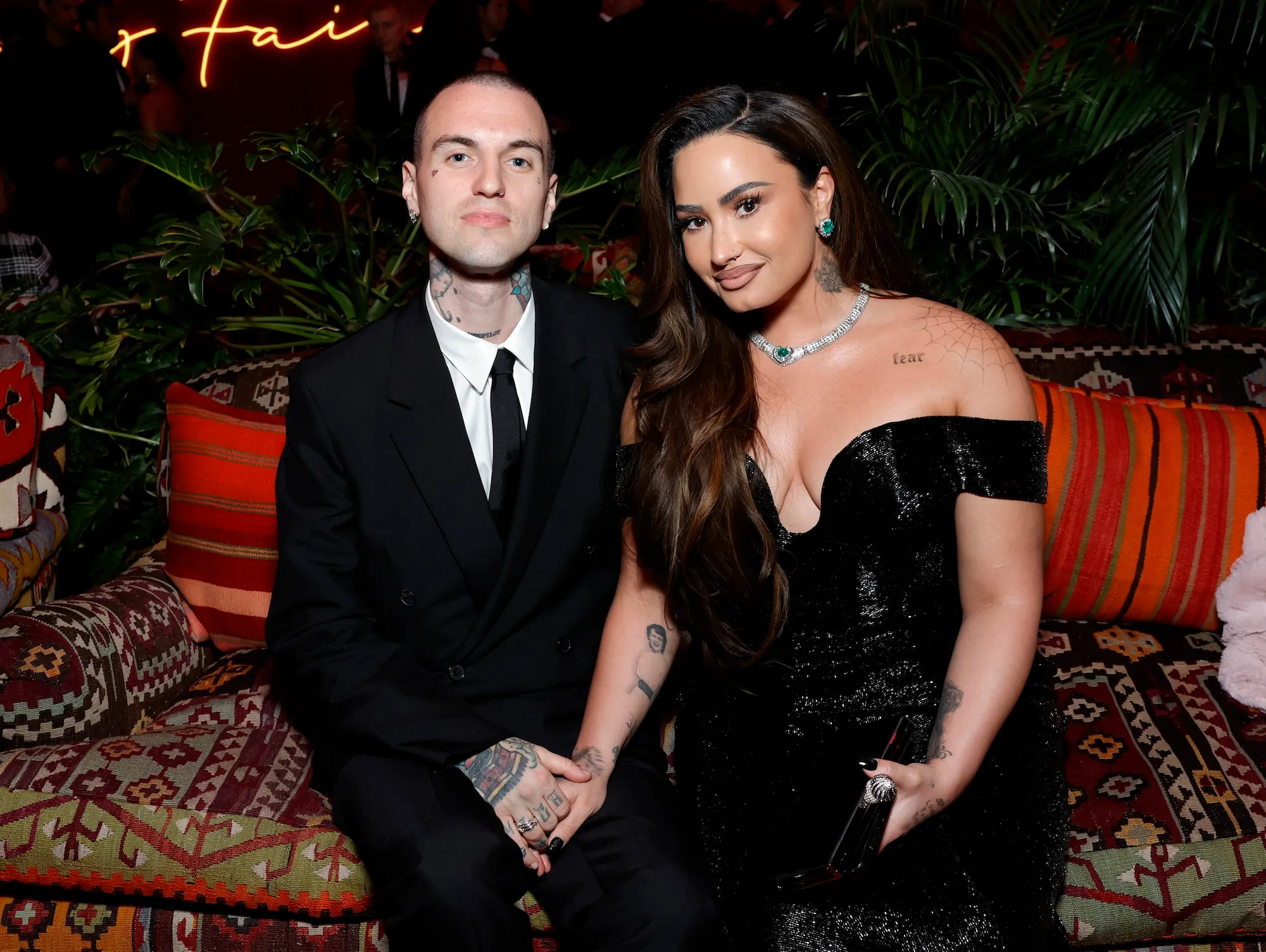 Demi Lovato and Jordan Lutes Exclusive