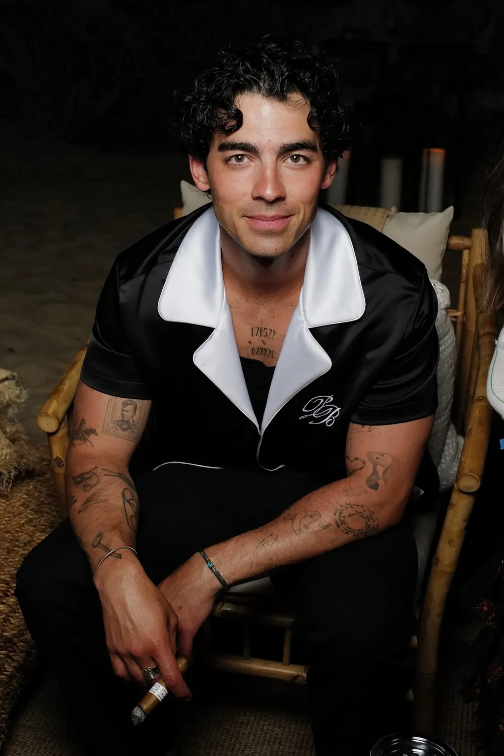GettyImages-2156403319.jpg Joe Jonas attends sunset cocktails hosted on a yacht off Aesthesis beach