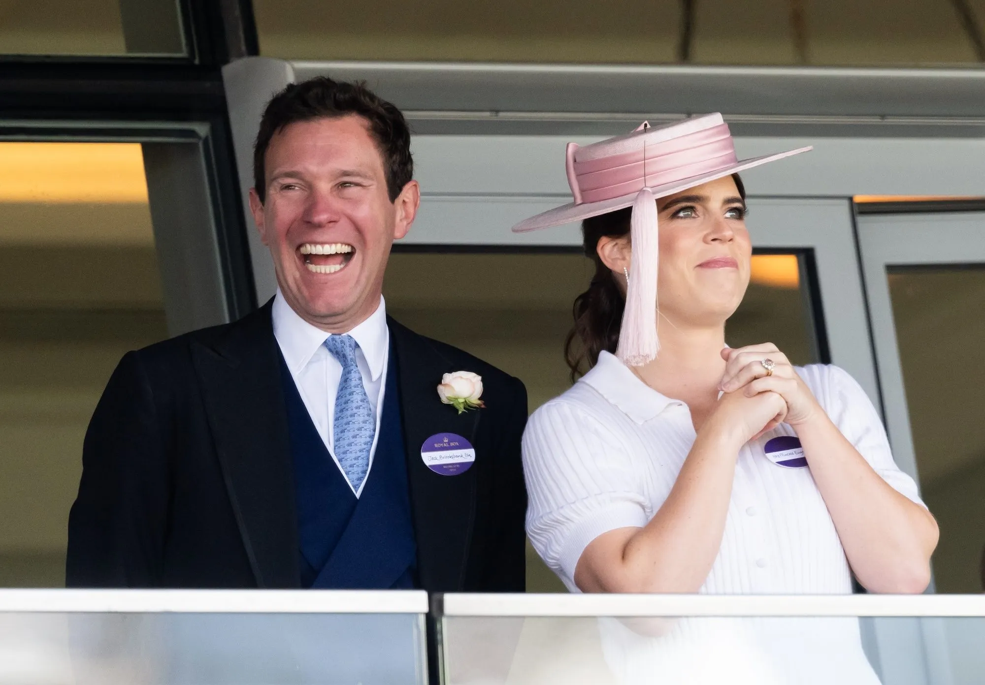 Jack Brooksbank and Princess Eugenie, 2024