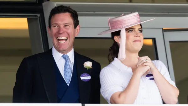 Jack Brooksbank and Princess Eugenie, 2024