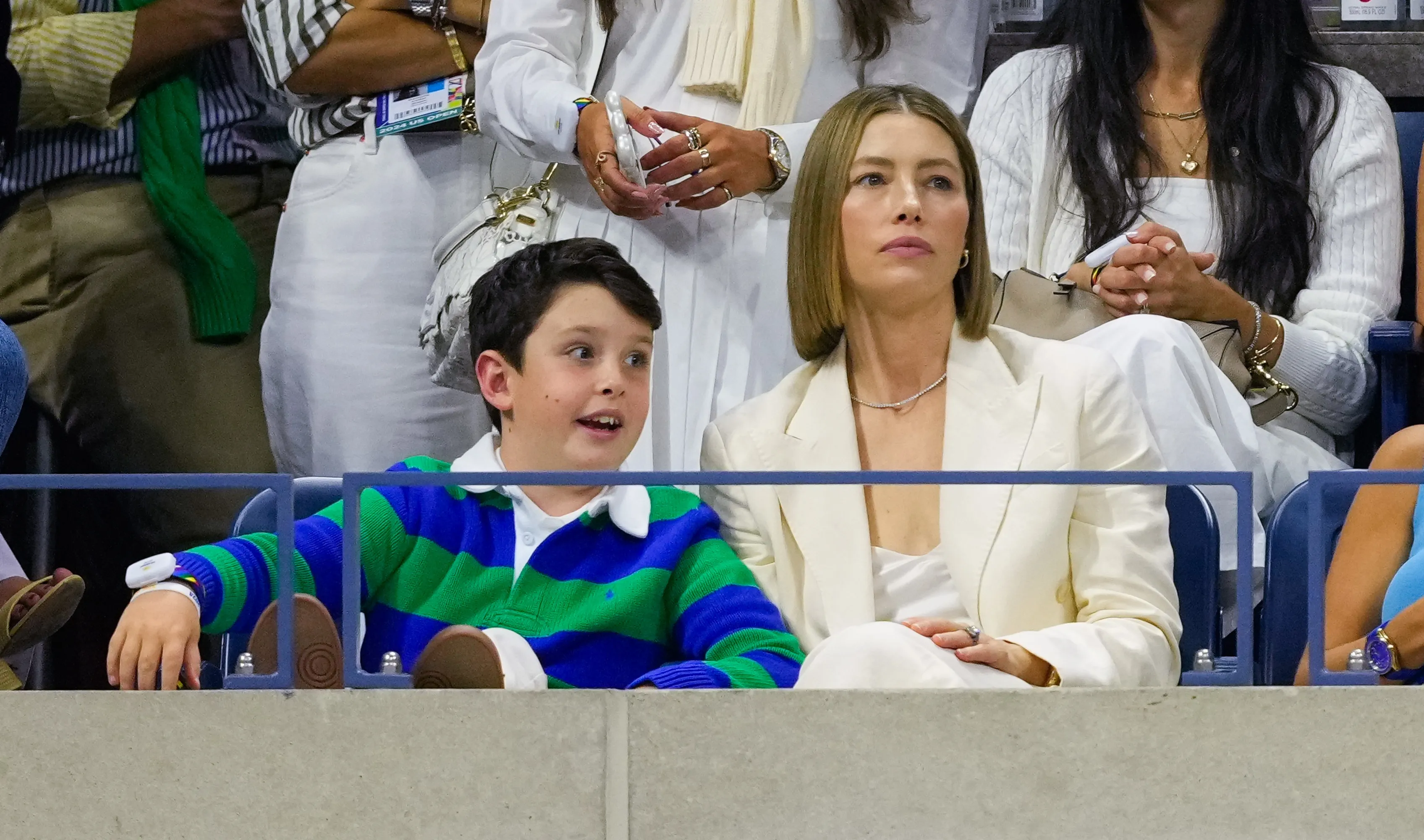 Jessica Biel Shares How She Prepared Her Son for the Spotlight During Rare U.S. Open Appearance