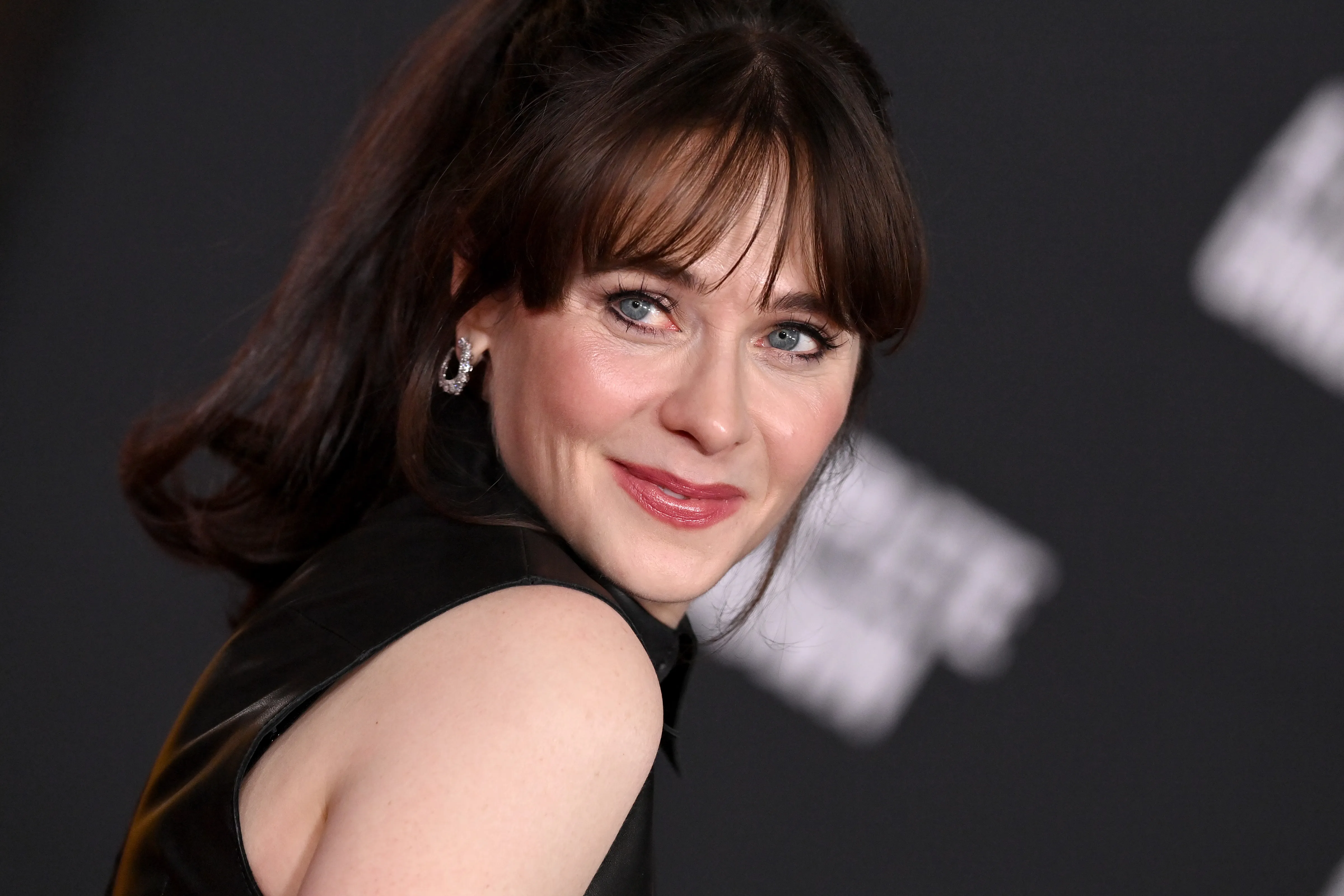 Zooey Deschanel attends the Los Angeles Premiere of Searchlight Pictures "A Complete Unknown" at Dolby Theatre on December 10, 2024 in Hollywood, California.