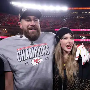 Taylor Swift and Travis Kelce