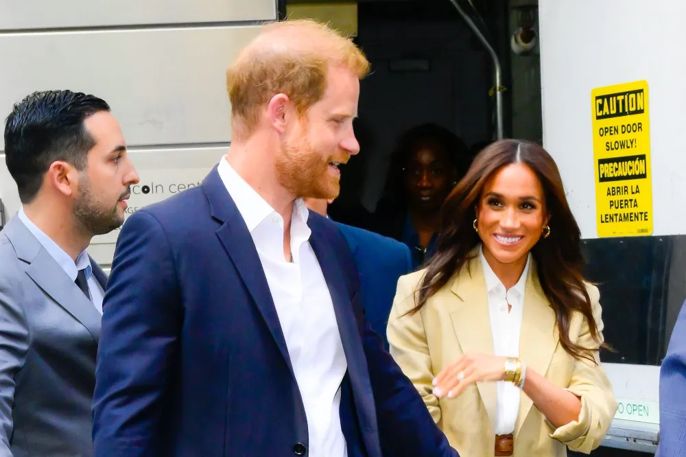 Prince Harry and Meghan Markle, April 2025