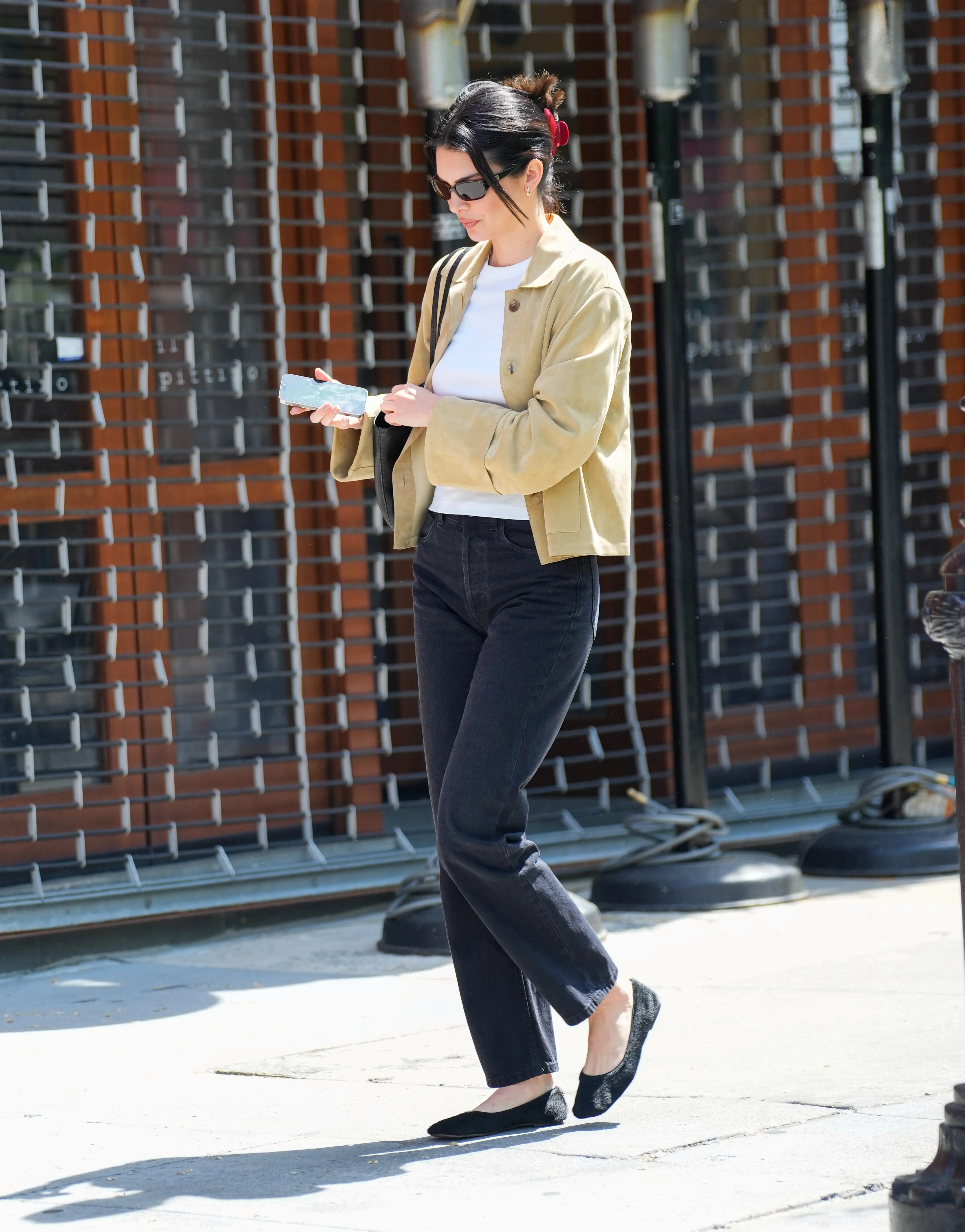 Kendall Jenner is seen on May 3, 2025 in New York City.