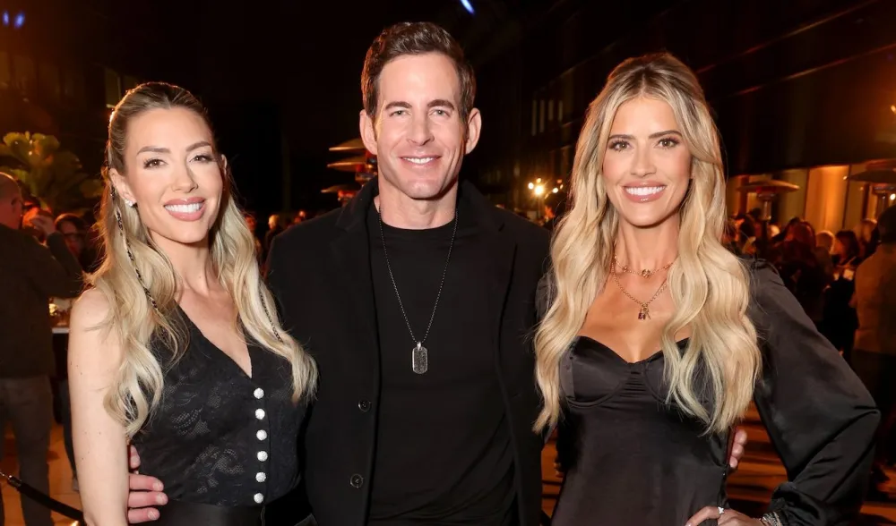 Heather Rae El Moussa, Tarek El Moussa, and Christina Haack