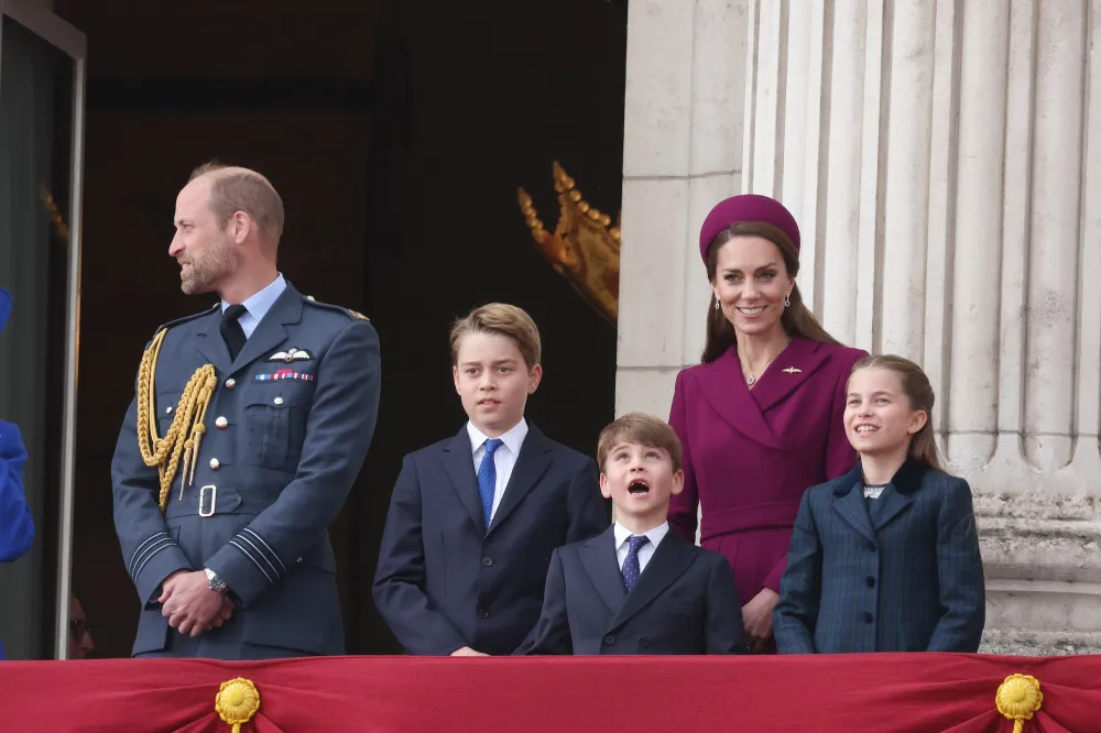 Prince William, Princess Kate and Kids Attend VE Day Event in London After Prince Harry Drama