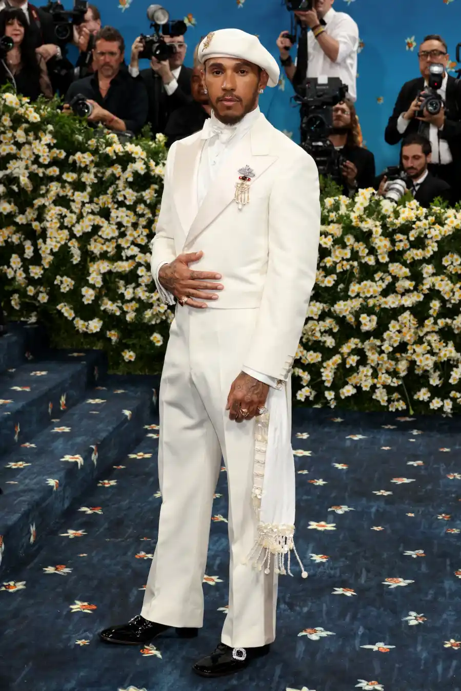 GettyImages-2213599573 Lewis Hamilton 2025 Met Gala