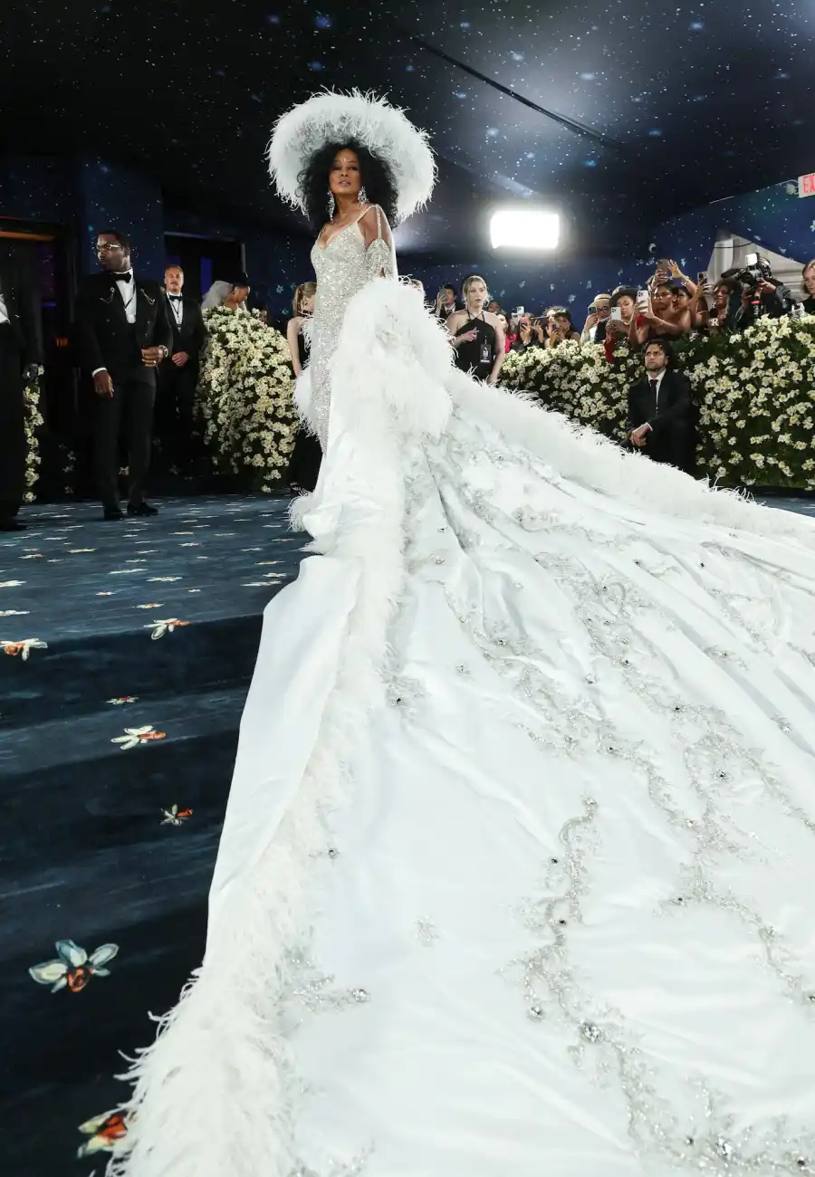 The Glamorous Trains at the 2025 Met Gala