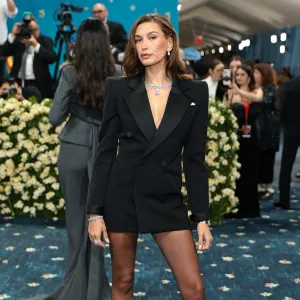 New Mom Hailey Bieber Returns to the 2025 Met Gala for 1st Time in 3 Years in Timeless Look