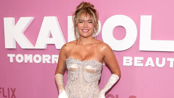 Karol G en la presentación de su documental 'Karol G: Mañana fue Bonito'