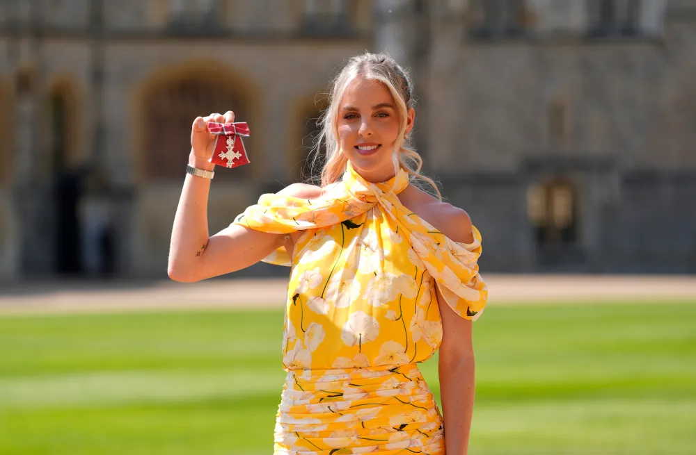 Keely Hodgkinson and Prince William Discuss Princess Charlotte