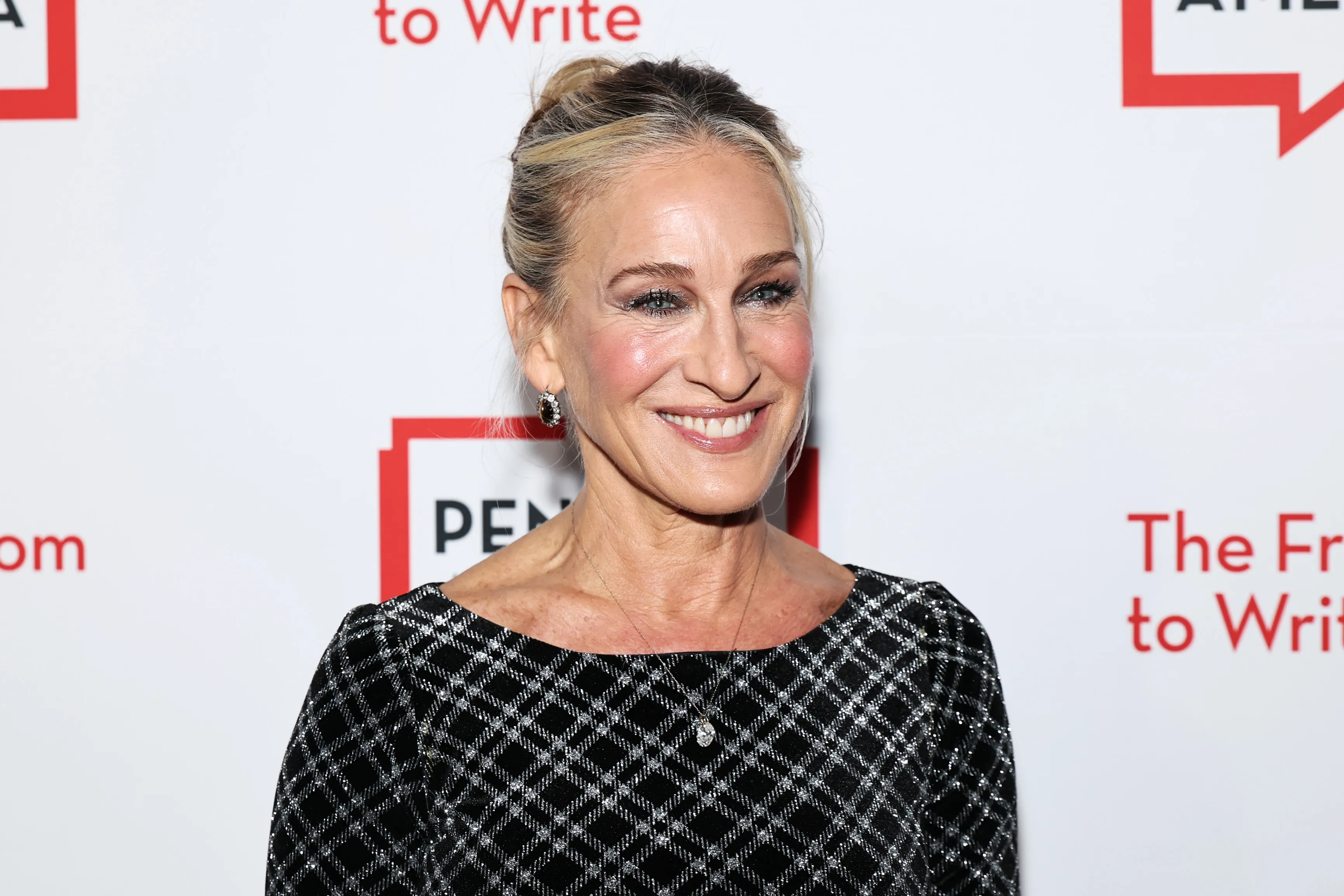 Sarah Jessica Parker attends the 2025 PEN America Literary Gala at American Museum of Natural History on May 15, 2025 in New York City.